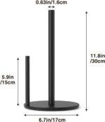 Paper Towel Holder Black - Image 3