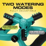 Joeys Sprinkler for Yard, Rotating Garden Sprinkler - Image 2