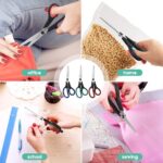 iBayam 8.5" Heavy Duty Scissors All Purpose for Office School Crafts Sewing - Image 3