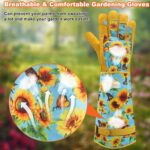 DLY Garden Gloves for Women,Gardening Gloves - Image 4