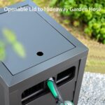 AQUAZILLA Metal Garden Hose Reel Deck box - Image 2