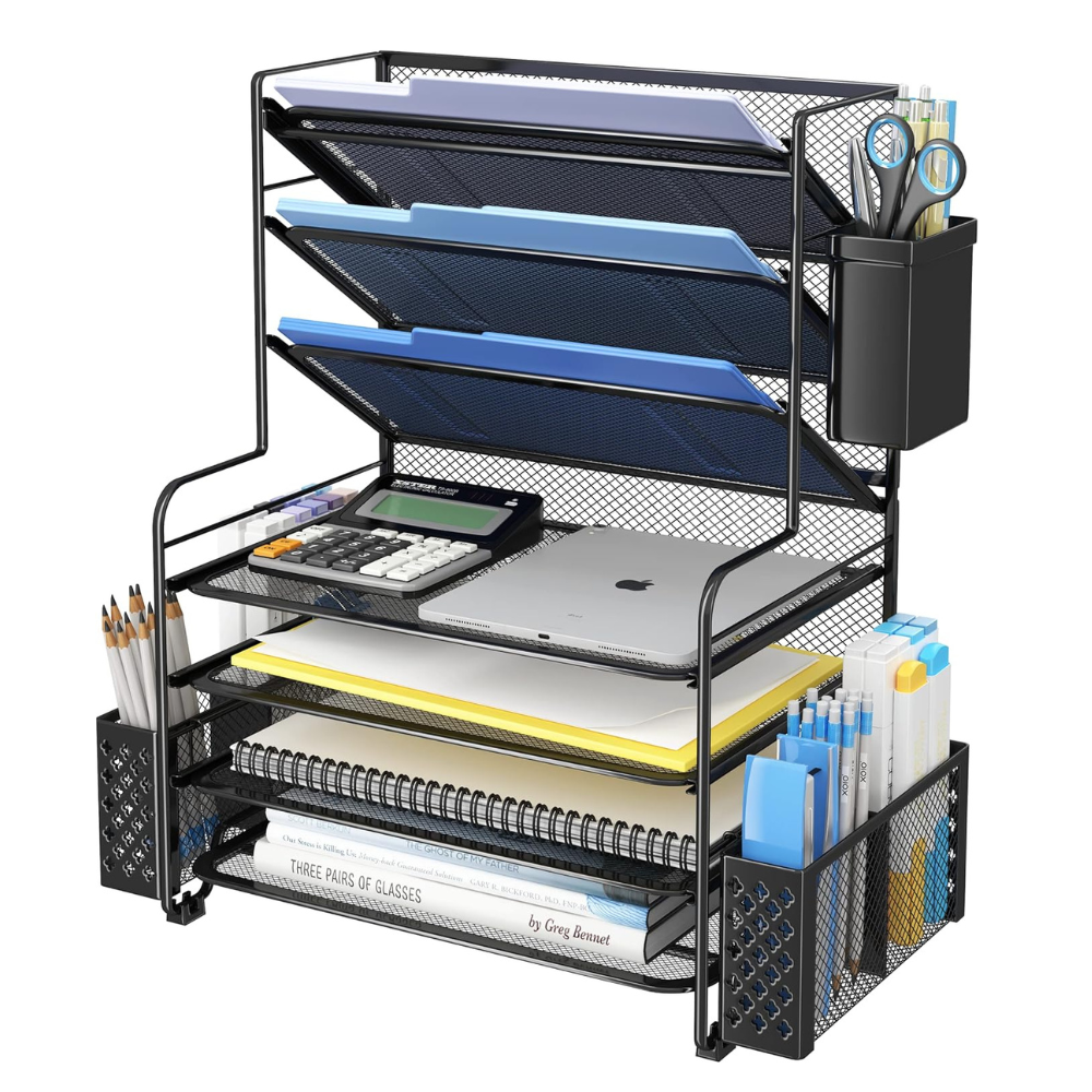 Untitled-design-2026-07-25T071222.758.png Simple Trending 7 Tier Desk File Organizer - Image 1