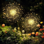 GIGALUMI Garden Decor Outdoor Lights 120LED 2Pack