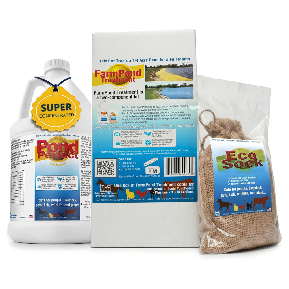 Untitled-design-2026-07-25T075110.997.png TLC Farm Pond Treatment – PondPerfect Liquid & EcoSock Dual System - Image 1