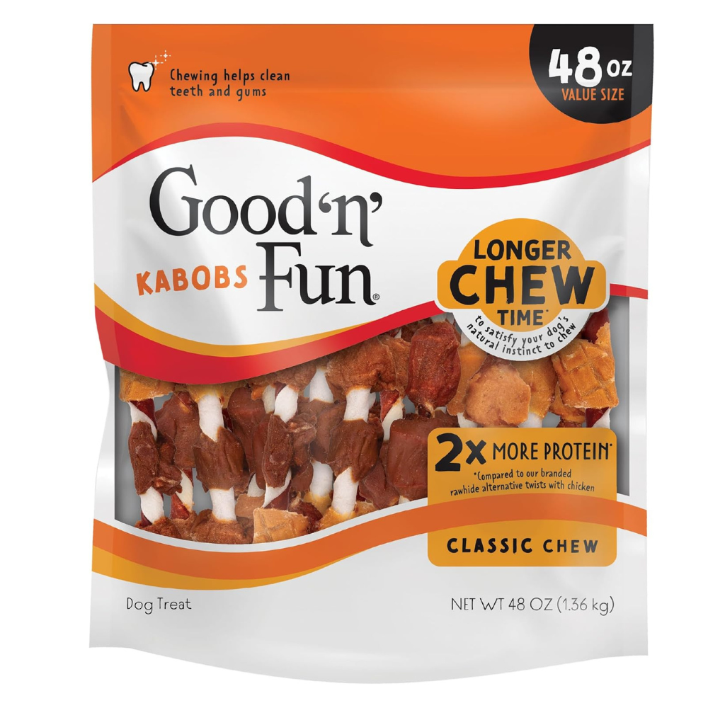 Untitled-design-2026-07-25T082544.465.png Good 'n' Fun Kabobs Long-Lasting Dog Treat Made With Real Protein - Image 1