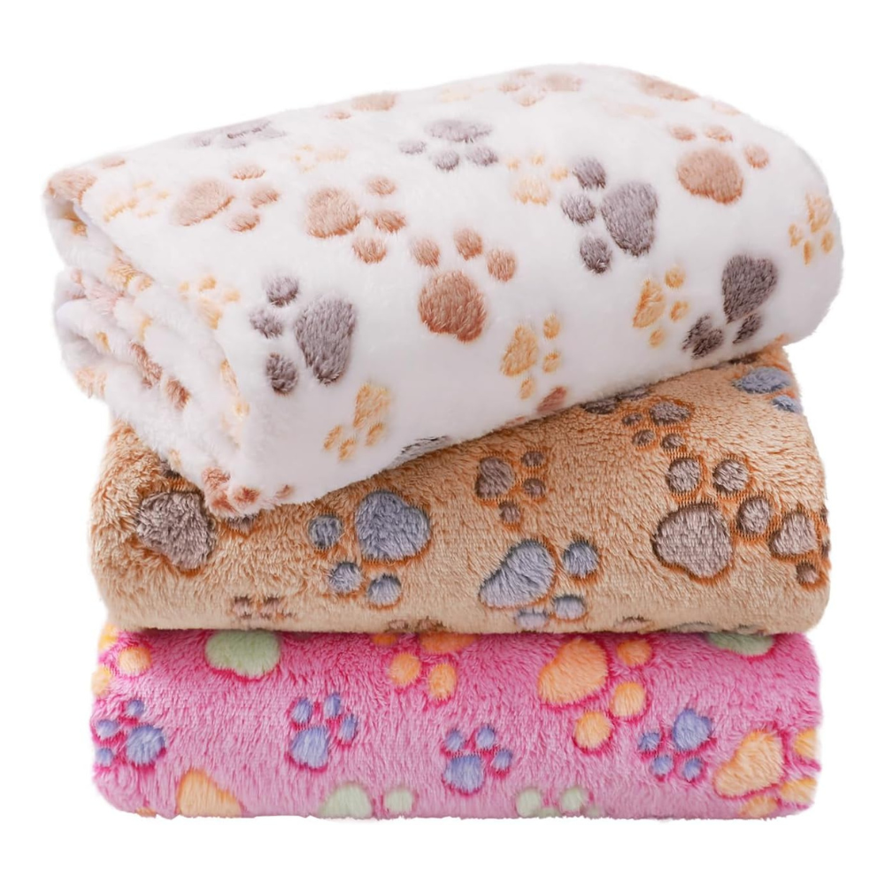 Untitled-design-2026-07-25T084000.315.png LINENLUX 1 Pack 3 Blankets Super Soft Fluffy Premium Fleece Dog Blankets - Image 1